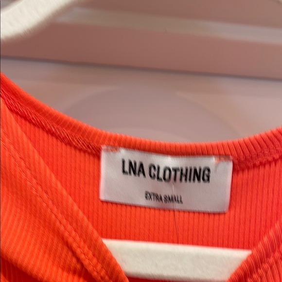 Sleeveless Orange Top - Picture 2 of 3